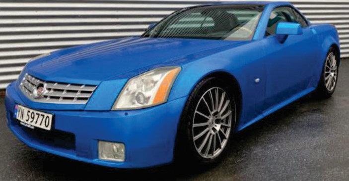Brosjyre 2024 Cadillac XLR 2005